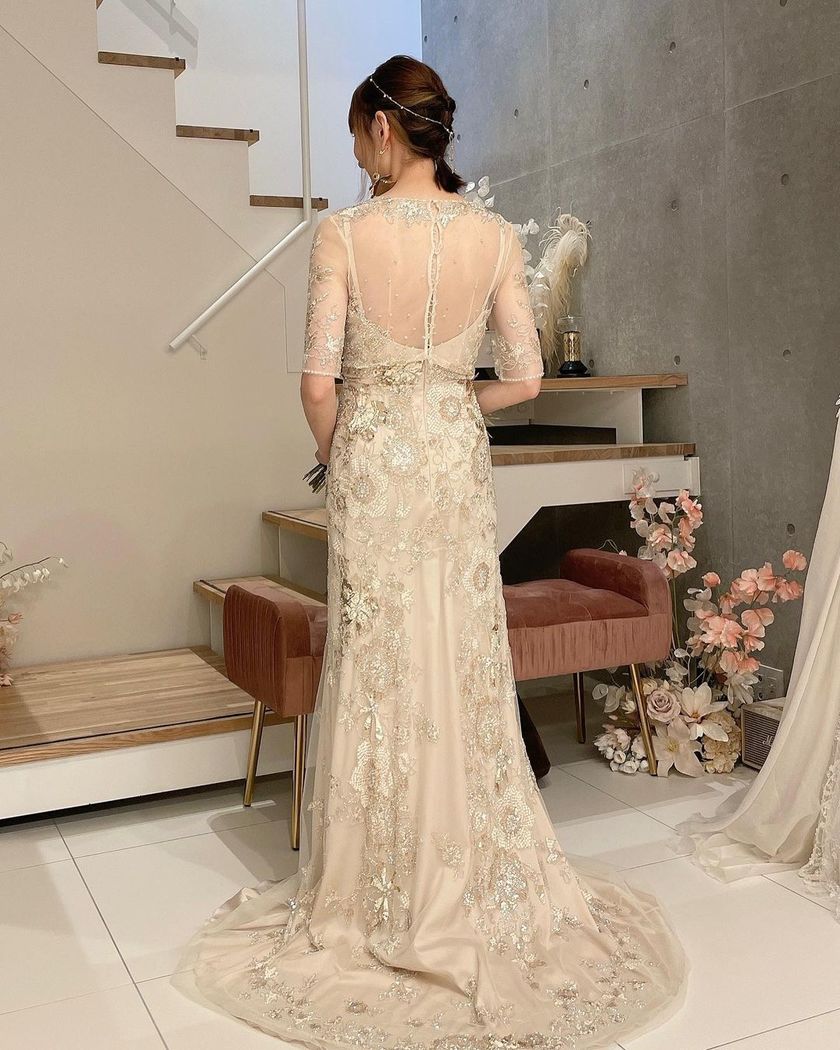 2023🪽 Stylish brides choose this popular dress from "Jenny Packham"!にて紹介している画像