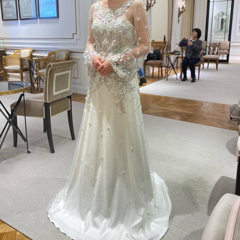 【お値下げ中】ジェニーパッカム◎ジョリーン(UK10) Jenny packham jolene ジェニーパッカム ジョリーン - メルカリ
