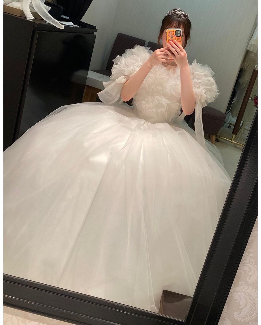 # 【3way】The Cute Fluffy Blouse ☁ A Collection of Photos Wearing the Marry Dress "Fluffy Fluffy Dress" 🪄にて紹介している画像