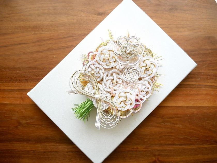 Keeping the congratulatory envelope received from guests as a memento 💌 What are the recent trends in "congratulatory envelope remakes"?にて紹介している画像