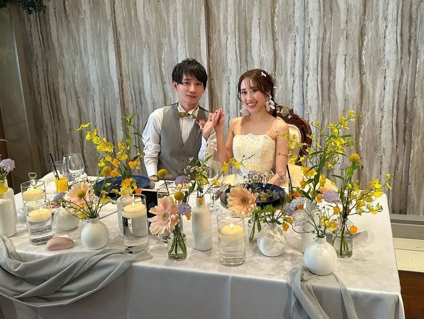 Are there certain flowers that cannot be specified depending on the season? Check with actual wedding photos [Bouquet and Floral Decoration Calendar].にて紹介している画像