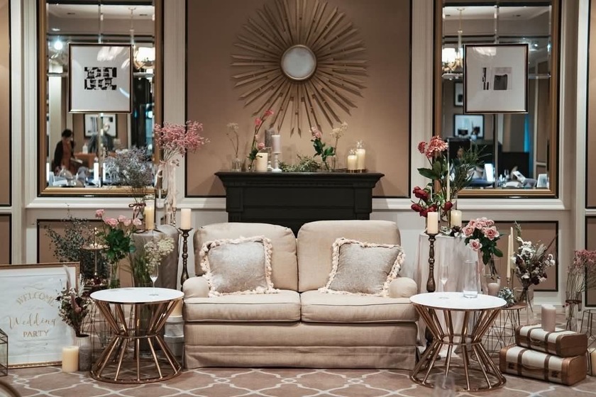 Are there certain flowers that cannot be specified depending on the season? Check with actual wedding photos [Bouquet and Floral Decoration Calendar].にて紹介している画像