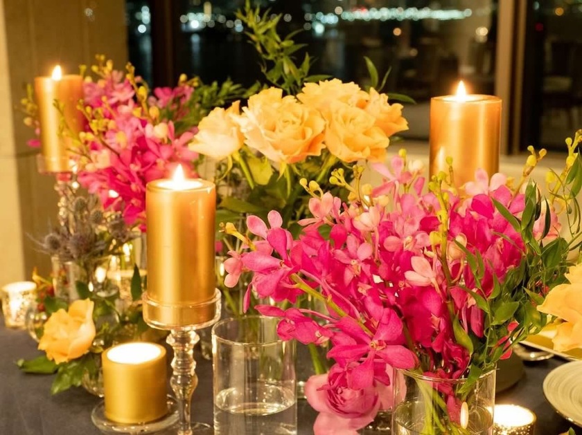 Are there certain flowers that cannot be specified depending on the season? Check with actual wedding photos [Bouquet and Floral Decoration Calendar].にて紹介している画像