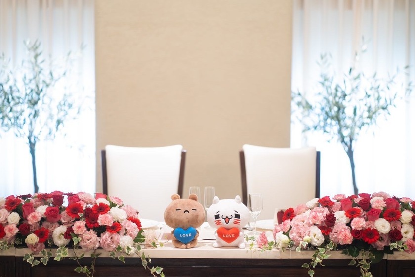 Are there certain flowers that cannot be specified depending on the season? Check with actual wedding photos [Bouquet and Floral Decoration Calendar].にて紹介している画像