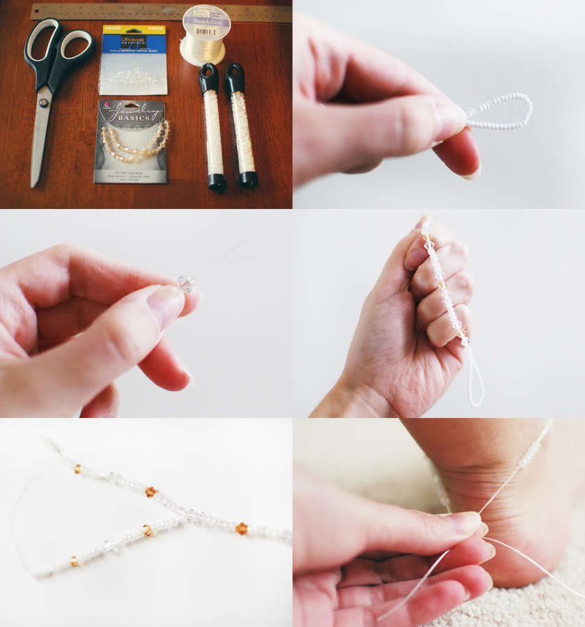 "DIY Delight: Enjoying a Barefoot Beach Wedding with Handmade 'Barefoot Sandals' ♡"にて紹介している画像