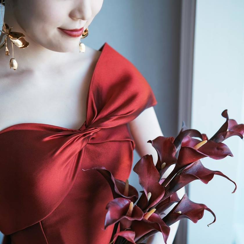 レアな、別注カラーもある！憧れブランド【アントニオリーヴァ】のカラードレス特集♡にて紹介している画像