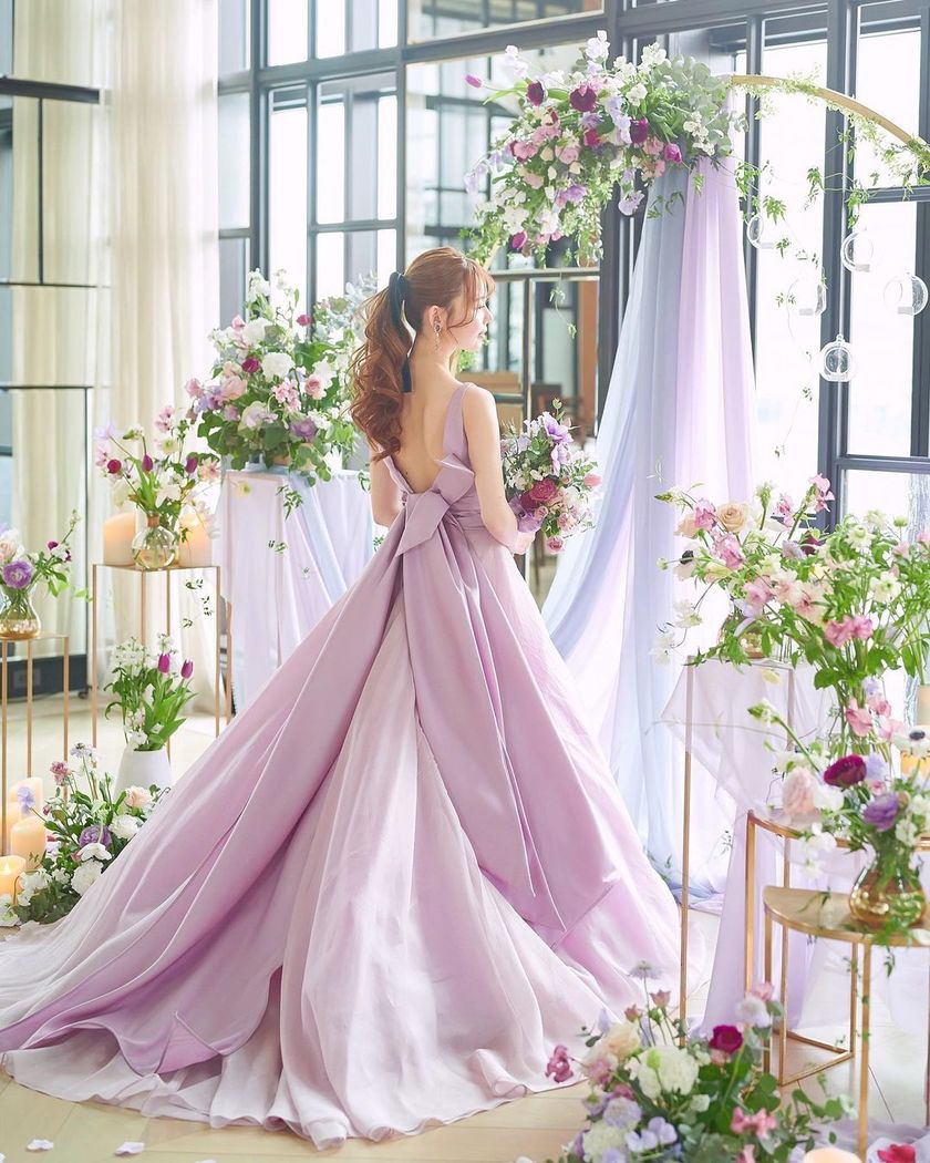 レアな、別注カラーもある！憧れブランド【アントニオリーヴァ】のカラードレス特集♡にて紹介している画像