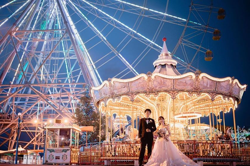 入場料無料♡名古屋の「シートレインランド」で撮れるロケーションフォトが素敵🎡🎠にて紹介している画像