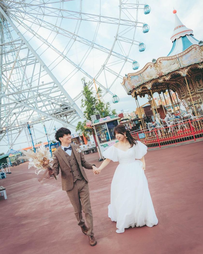 入場料無料♡名古屋の「シートレインランド」で撮れるロケーションフォトが素敵🎡🎠にて紹介している画像