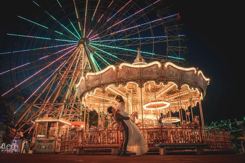 入場料無料♡名古屋の「シートレインランド」で撮れるロケーションフォトが素敵🎡🎠にて紹介している画像