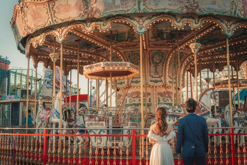 入場料無料♡名古屋の「シートレインランド」で撮れるロケーションフォトが素敵🎡🎠にて紹介している画像