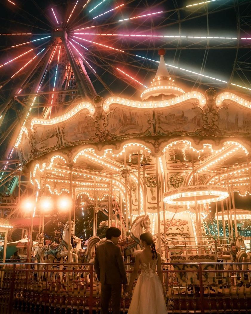 入場料無料♡名古屋の「シートレインランド」で撮れるロケーションフォトが素敵🎡🎠にて紹介している画像
