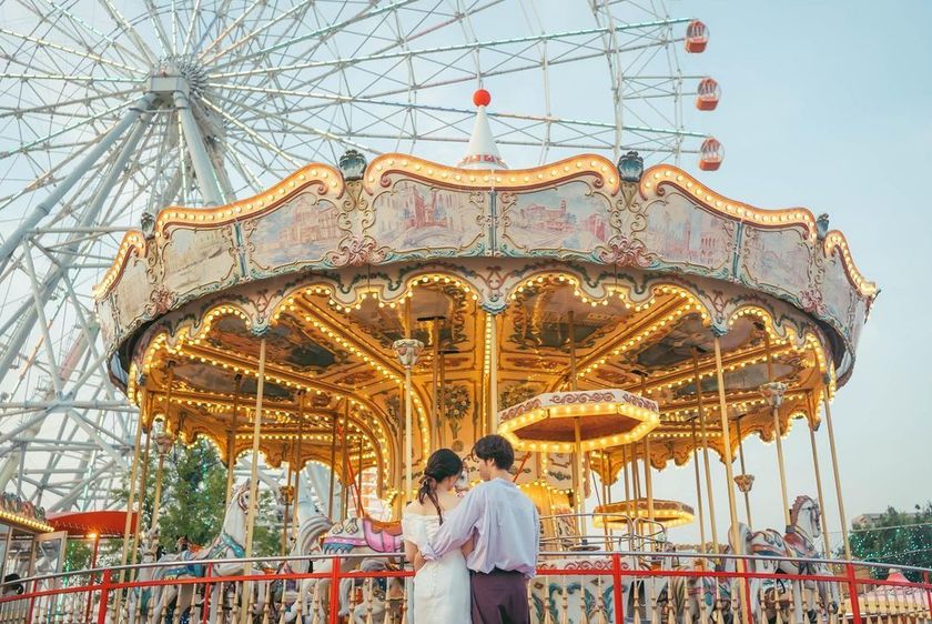 入場料無料♡名古屋の「シートレインランド」で撮れるロケーションフォトが素敵🎡🎠にて紹介している画像