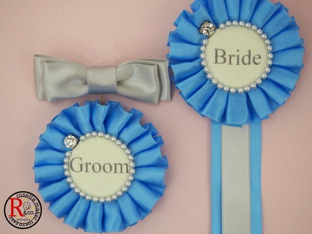 【活用術まとめ】ウェディングロゼットで結婚式をもっと可愛くアレンジしましょ＊にて紹介している画像