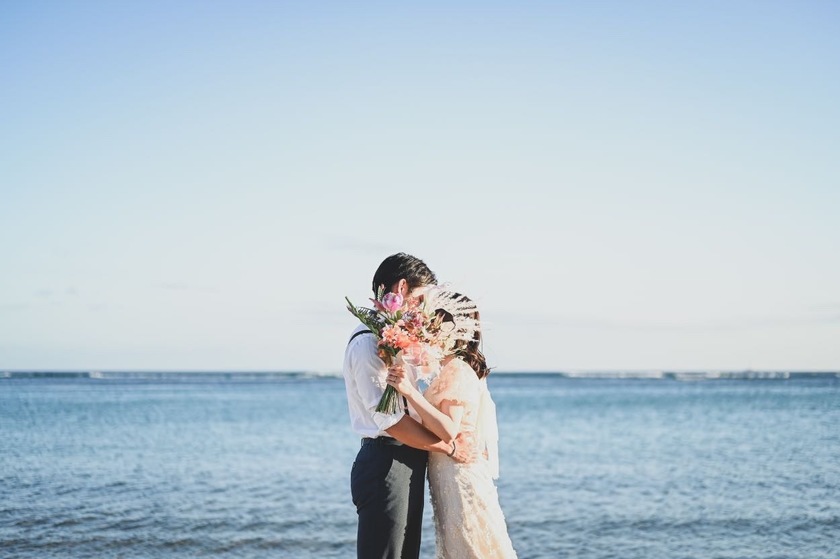 A Different Image Than Before❣️ Is This Hawaii? A Surprising Collection of Hawaii Wedding Photos 🌵🌺にて紹介している画像