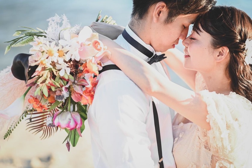 A Different Image Than Before❣️ Is This Hawaii? A Surprising Collection of Hawaii Wedding Photos 🌵🌺にて紹介している画像