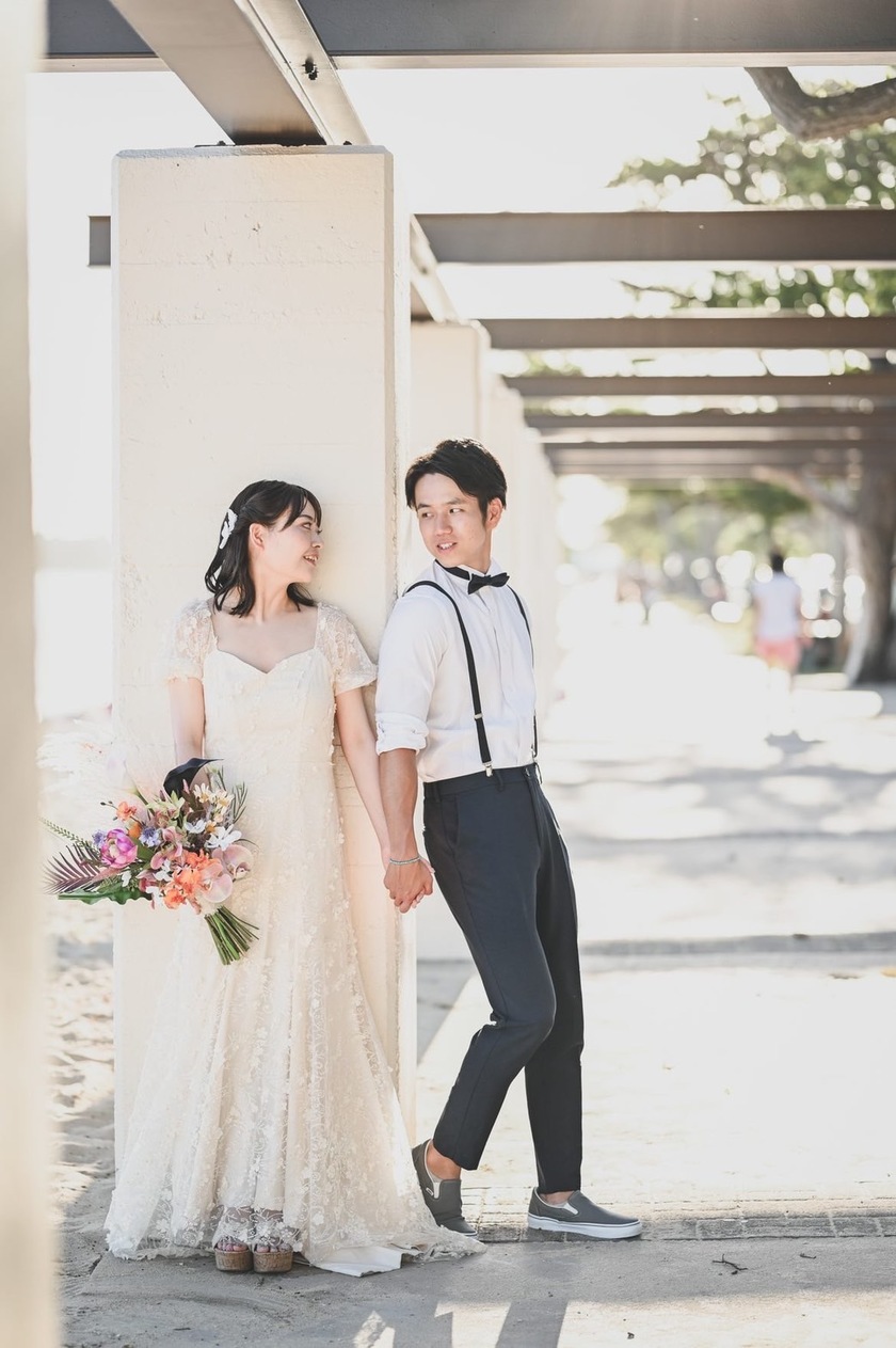 A Different Image Than Before❣️ Is This Hawaii? A Surprising Collection of Hawaii Wedding Photos 🌵🌺にて紹介している画像