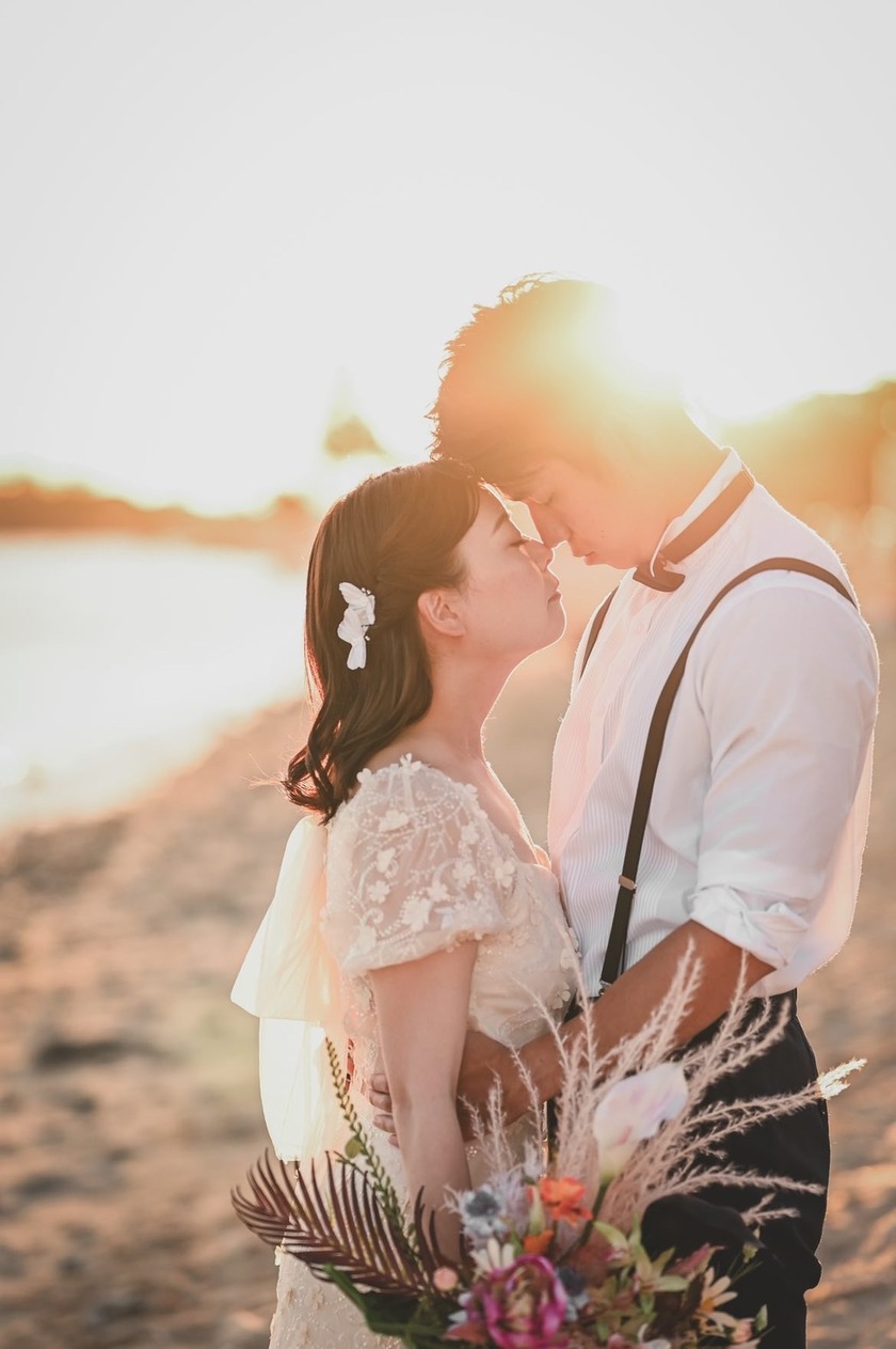 A Different Image Than Before❣️ Is This Hawaii? A Surprising Collection of Hawaii Wedding Photos 🌵🌺にて紹介している画像