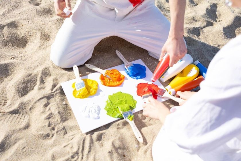 一度はやってみたい♡「ペイントフォト」のやり方・流れ・準備するもの・撮りたい写真まとめ🎨にて紹介している画像