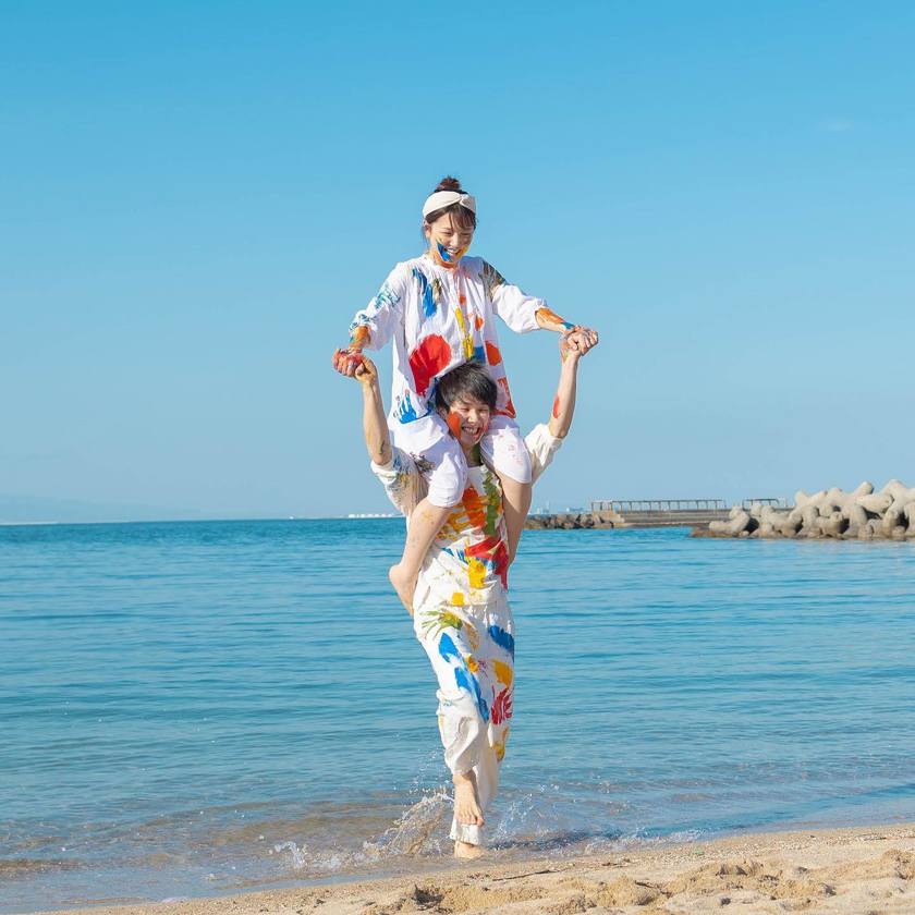 一度はやってみたい♡「ペイントフォト」のやり方・流れ・準備するもの・撮りたい写真まとめ🎨にて紹介している画像