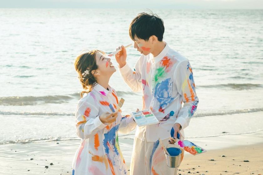 一度はやってみたい♡「ペイントフォト」のやり方・流れ・準備するもの・撮りたい写真まとめ🎨にて紹介している画像