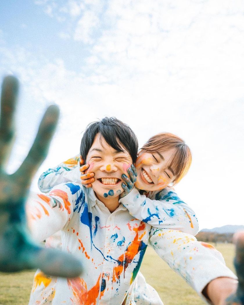 一度はやってみたい♡「ペイントフォト」のやり方・流れ・準備するもの・撮りたい写真まとめ🎨にて紹介している画像