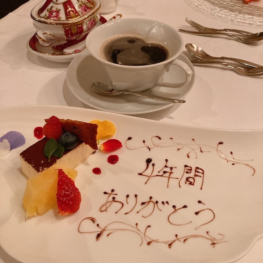 【65店舗】結婚祝い・記念日・誕生日に🎂全国各地可愛いメッセージプレートのレストラン特集🍓にて紹介している画像