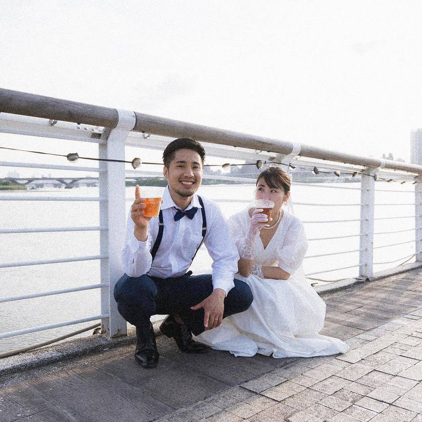 Retro night markets and classic locations ♡ Wonderful wedding photos from "pre-wedding shoots in Taiwan" and affordable photo plan information 🇹🇼にて紹介している画像