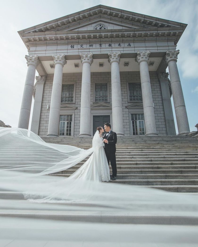 Retro night markets and classic locations ♡ Wonderful wedding photos from "pre-wedding shoots in Taiwan" and affordable photo plan information 🇹🇼にて紹介している画像