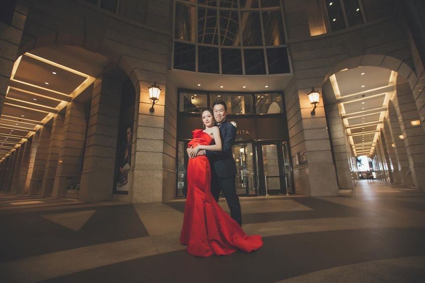 Retro night markets and classic locations ♡ Wonderful wedding photos from "pre-wedding shoots in Taiwan" and affordable photo plan information 🇹🇼にて紹介している画像