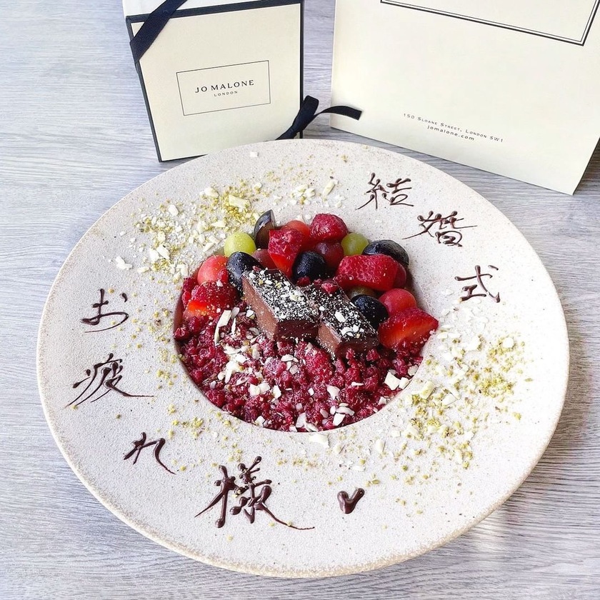 【65店舗】結婚祝い・記念日・誕生日に🎂全国各地可愛いメッセージプレートのレストラン特集🍓にて紹介している画像