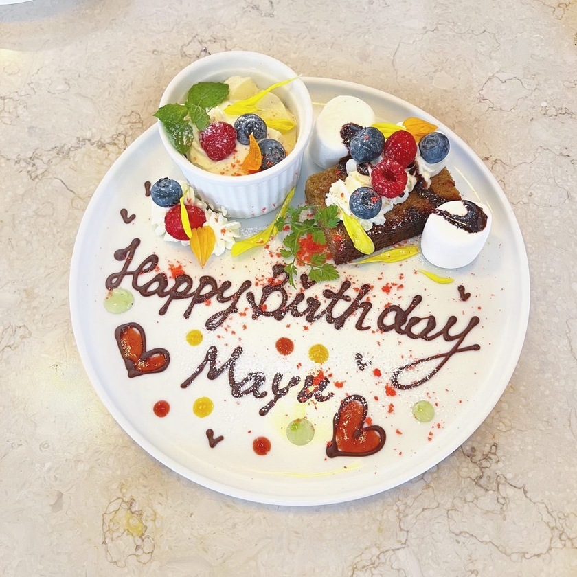 【65店舗】結婚祝い・記念日・誕生日に🎂全国各地可愛いメッセージプレートのレストラン特集🍓にて紹介している画像