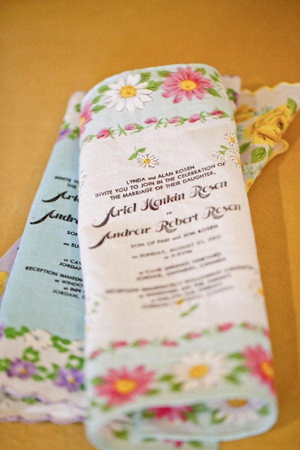 花嫁ハンカチ＊結婚式のHappy Tearsは花嫁さんの最後の涙♡にて紹介している画像