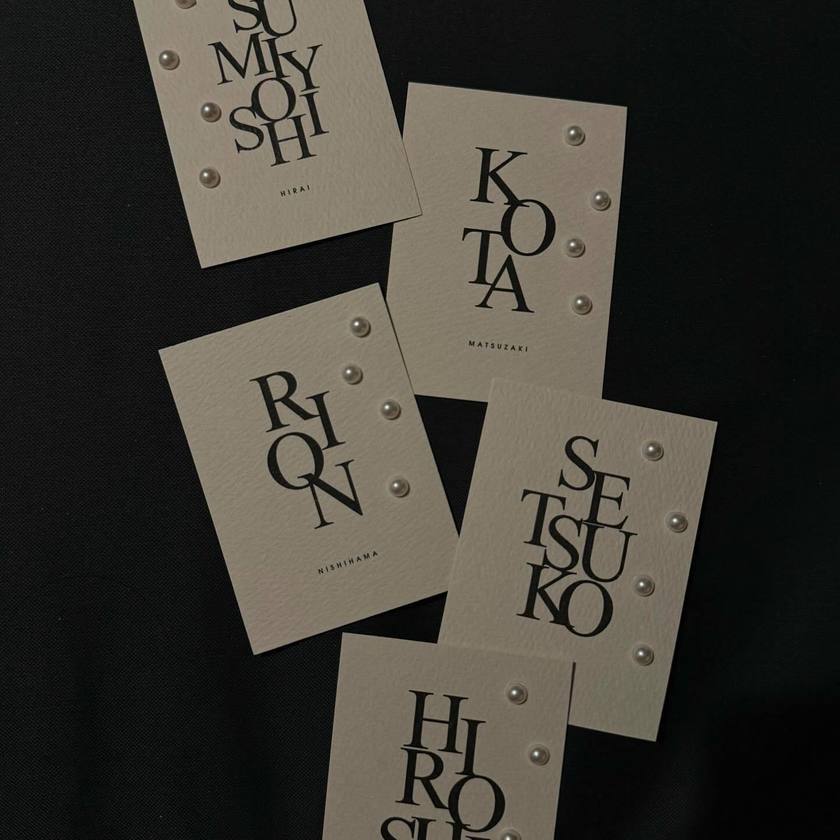 只需贴上去就能营造时尚氛围♡纸质物品上点缀球体珍珠，显得格外好看＊にて紹介している画像