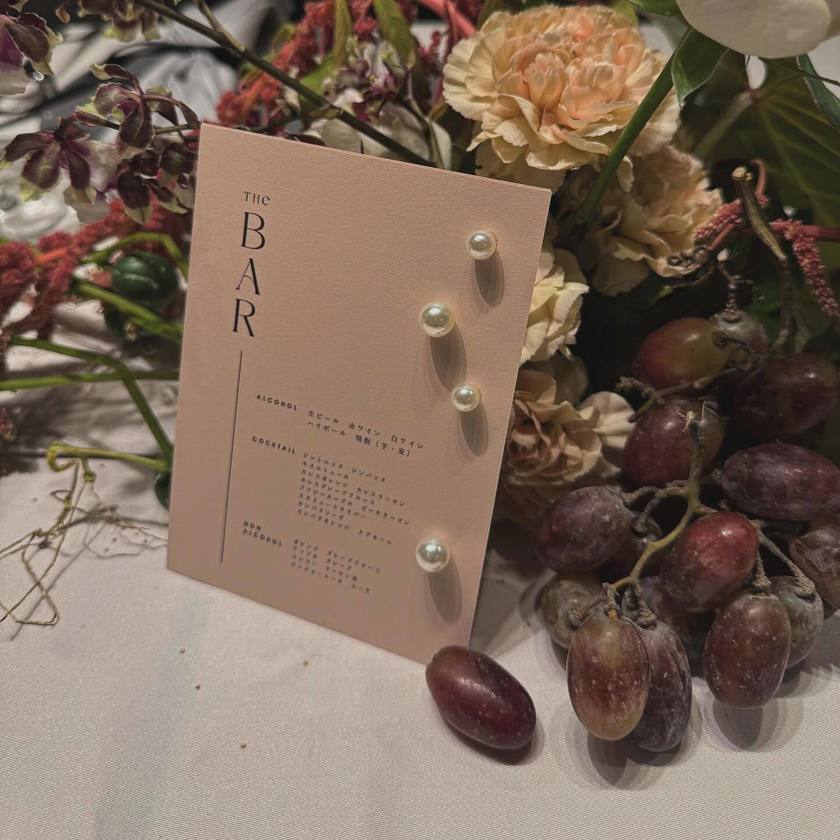 只需贴上去就能营造时尚氛围♡纸质物品上点缀球体珍珠，显得格外好看＊にて紹介している画像