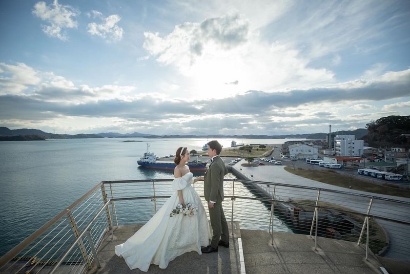 Stylish location photo spot discovered 📍 It's the 【Sea Pyramid】 at the triangular port in Kumamoto, where you can take amazing photos!にて紹介している画像