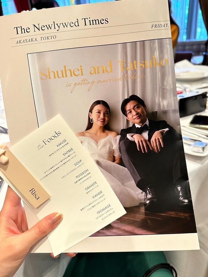 How to Create a Menu with Seating Tags that Gives a Special Feel Using Grommets and Ribbons 🎗️: A Guide and Sample Collection 🔖にて紹介している画像