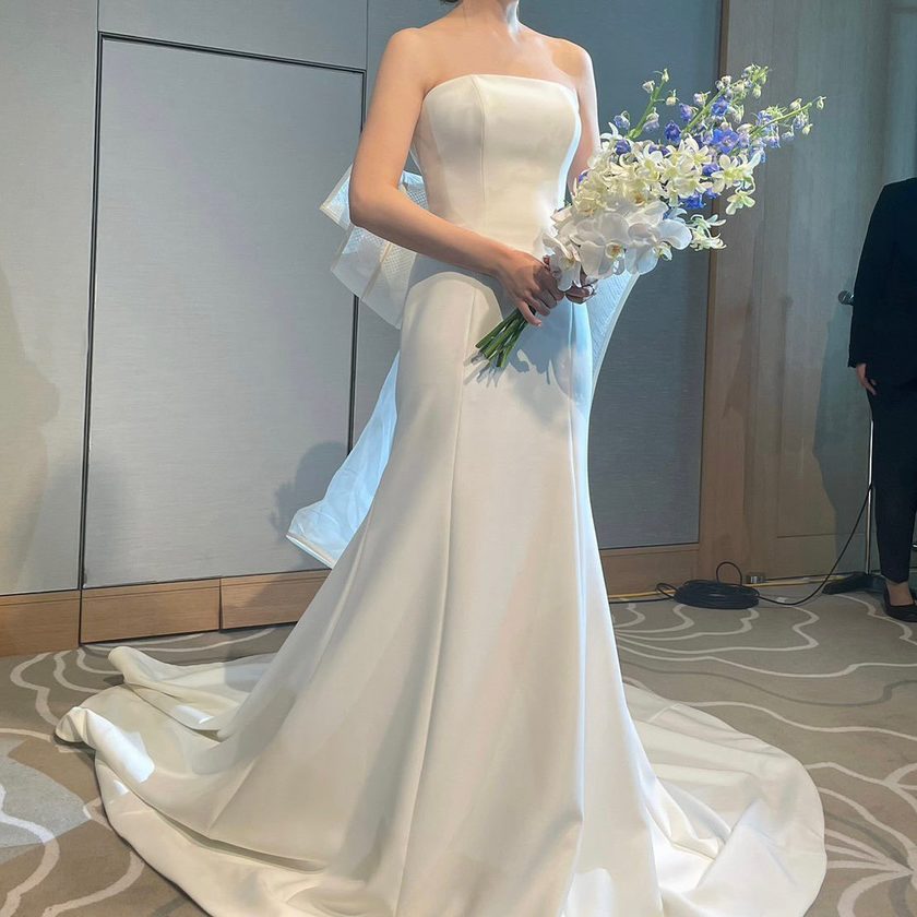 드레스 컨시어지에 문의가 많은 머메이드 드레스♡ANTONIO RIVA【VENERE】にて紹介している画像