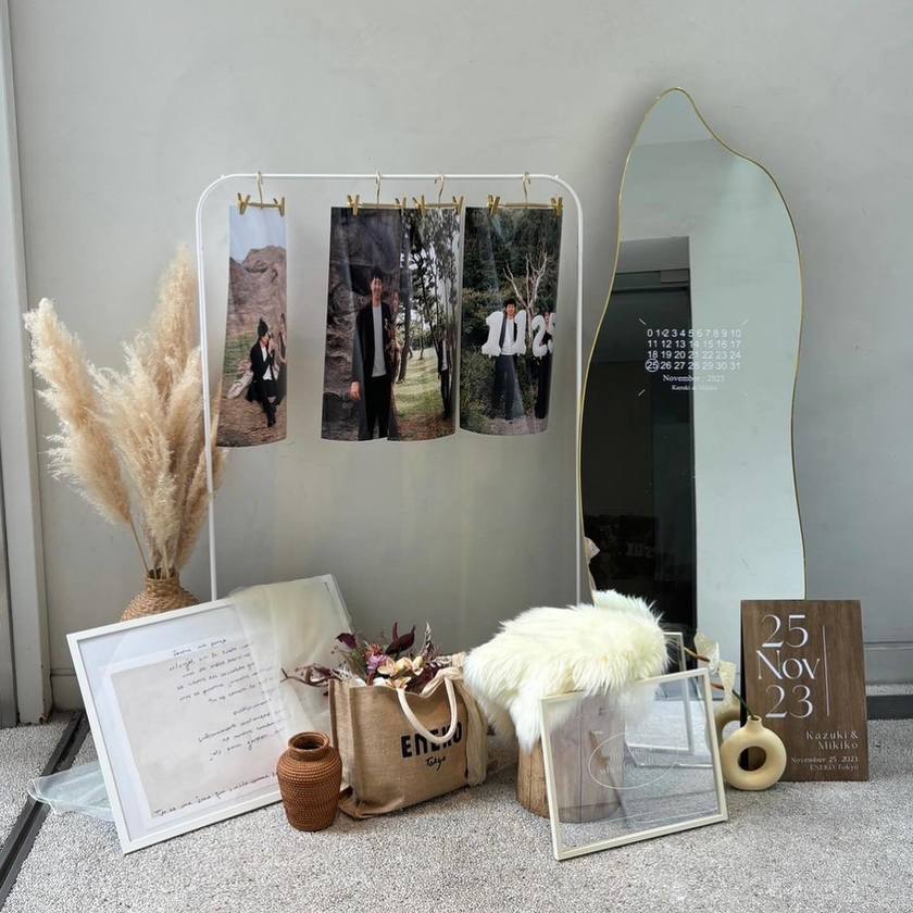 How to Create a “Welcome Wall” with Multiple Tapestries that Can Also Serve as a Profile Book 🎞️にて紹介している画像
