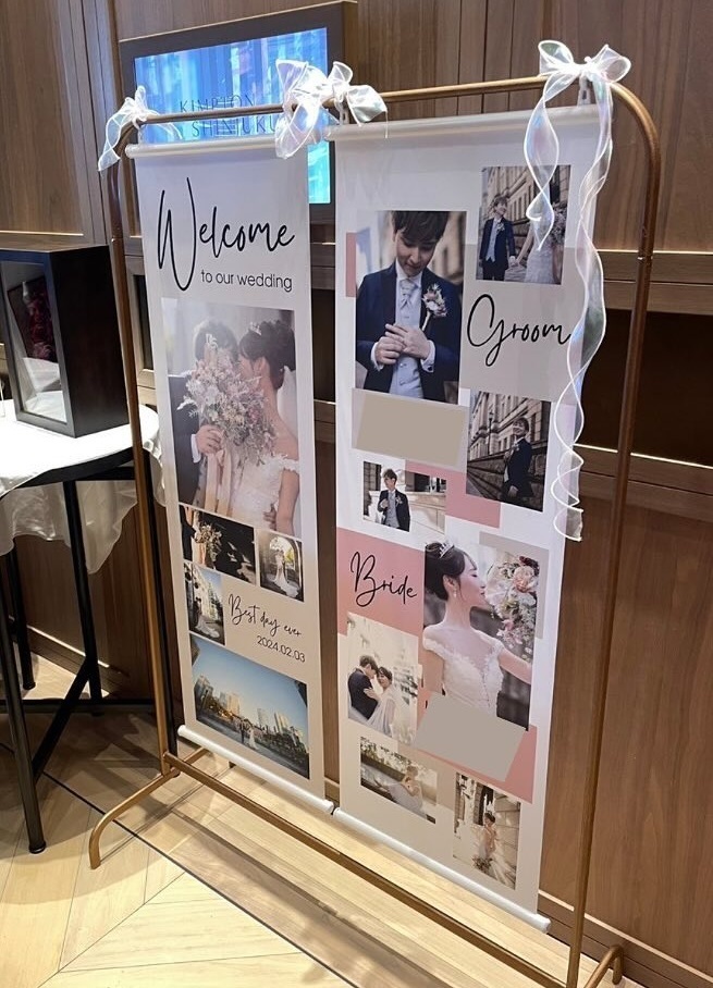 How to Create a “Welcome Wall” with Multiple Tapestries that Can Also Serve as a Profile Book 🎞️にて紹介している画像