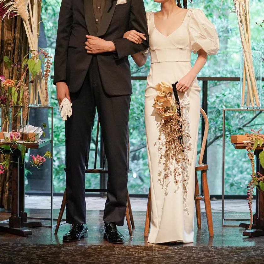 앞으로 유행할지도?! 독창적이고 혁신적인 '진주 부케'가 궁금해♡にて紹介している画像