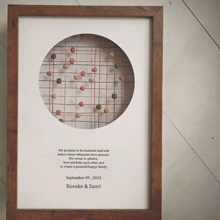 참고하고 싶은 게스트 참여형 결혼식 연출〔식전부터 피로연까지 23 아이디어〕にて紹介している画像