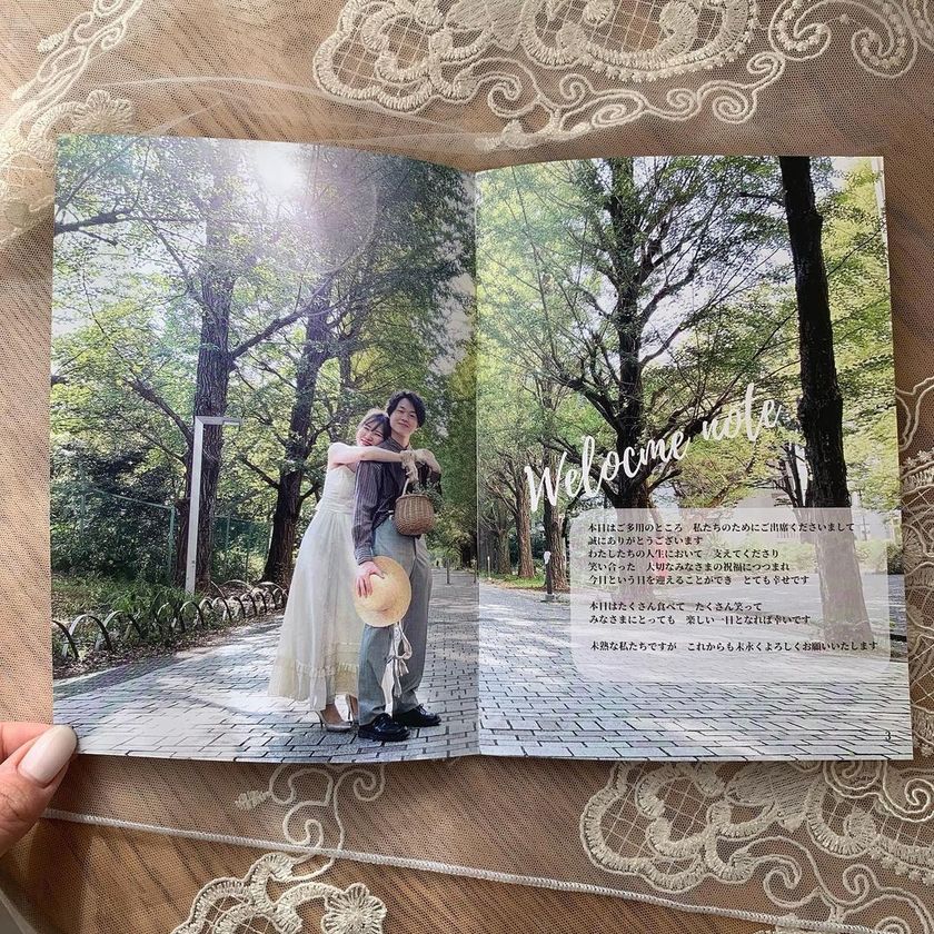 ポパイ風やりぼん風など📗◯◯風プロフィールブックを作った花嫁さんのPBを中身まで全部公開!にて紹介している画像