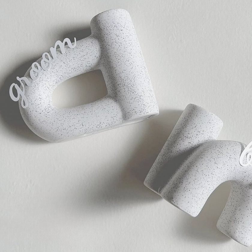 Trendy and stylish 🤍 7 real handmade 【Reception Signs】 by brides 🪽にて紹介している画像