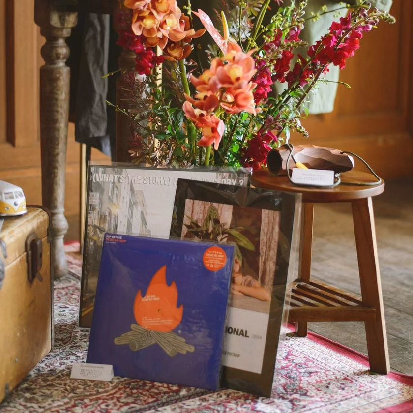 加上标题！将欢迎区装饰成两人的爱好与回忆画廊风格的方法にて紹介している画像