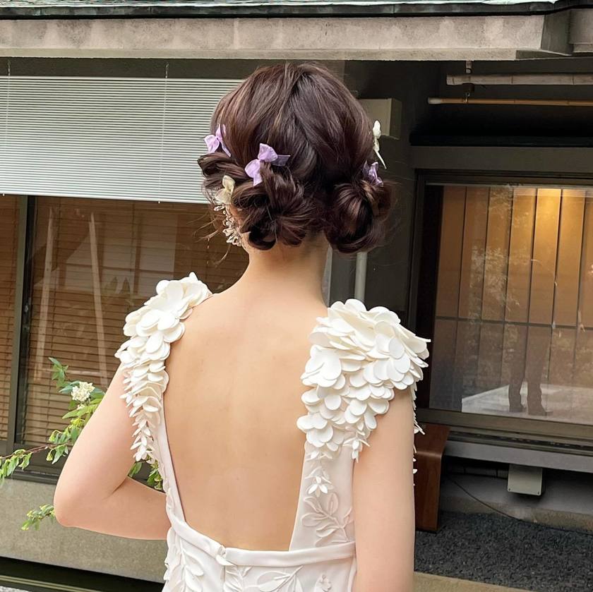 # [2024] A Collection of Trendy "Sheep Hair Twin Arrangements" with Ribbons and Pearls 🎀🐏にて紹介している画像