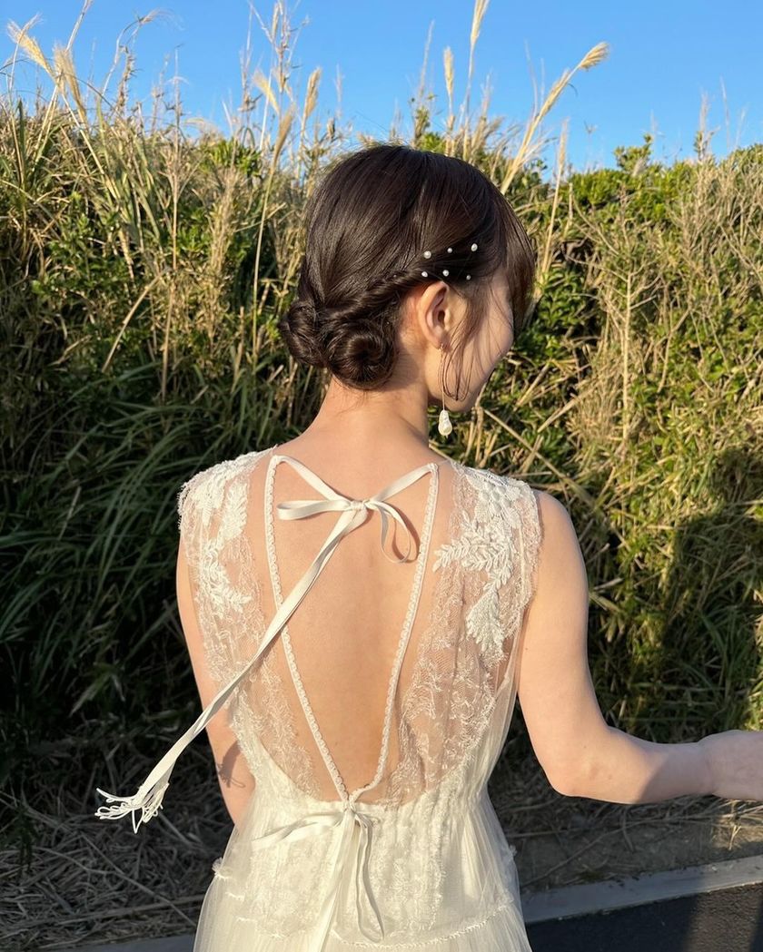 # [2024] A Collection of Trendy "Sheep Hair Twin Arrangements" with Ribbons and Pearls 🎀🐏にて紹介している画像