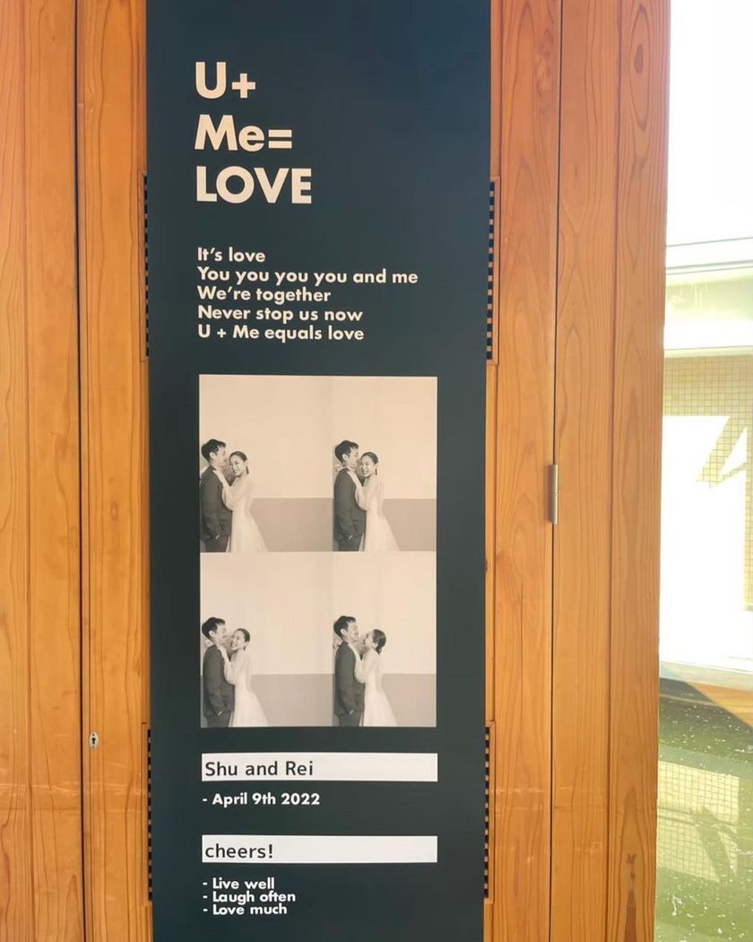 # Trend Item: Welcome Banners ✨ A Collection of Tapestry Designs Prepared by Brides ♡にて紹介している画像