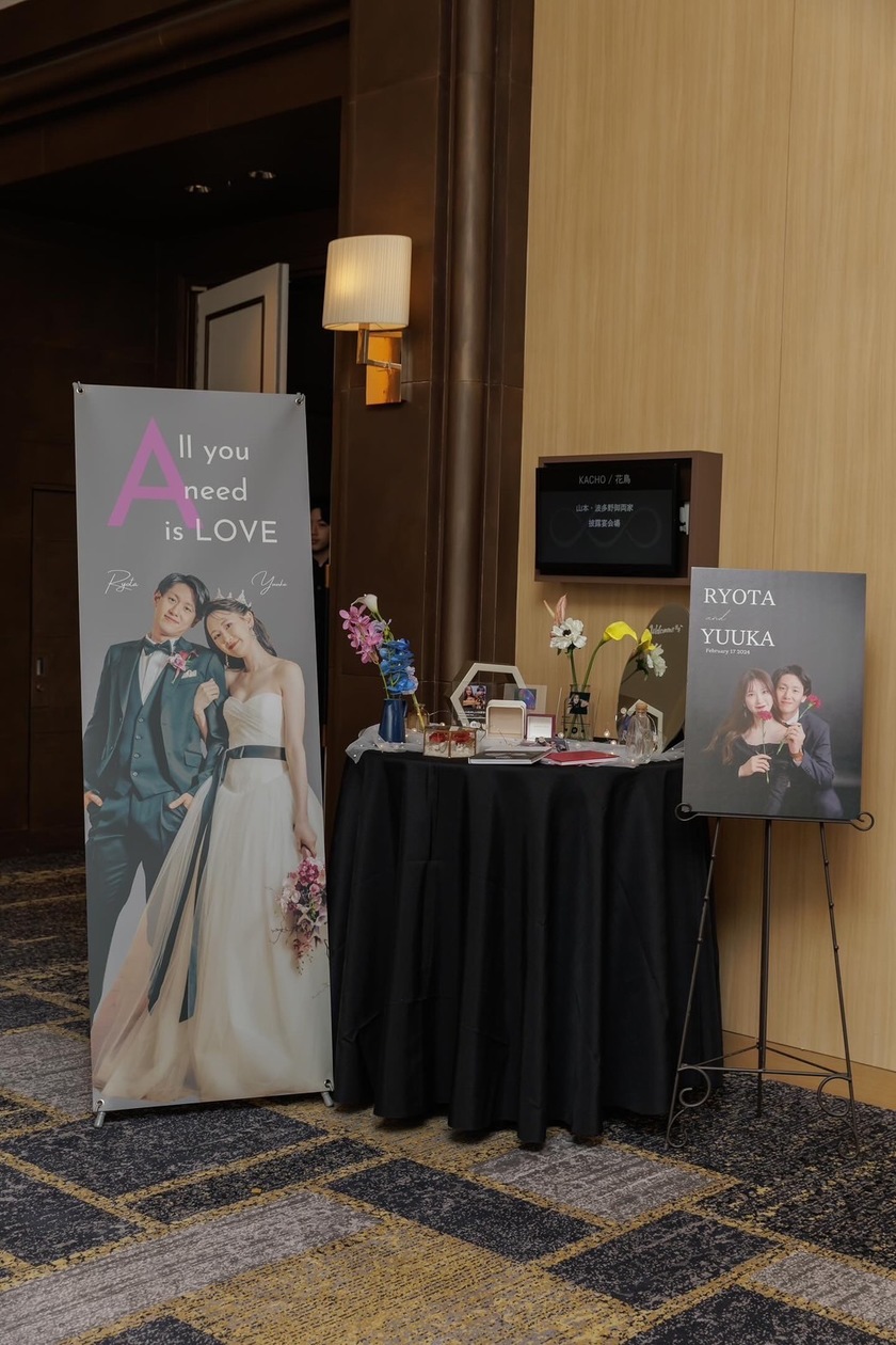 【趋势单品】被称为欢迎横幅的✨新娘准备的挂毯设计汇总♡にて紹介している画像