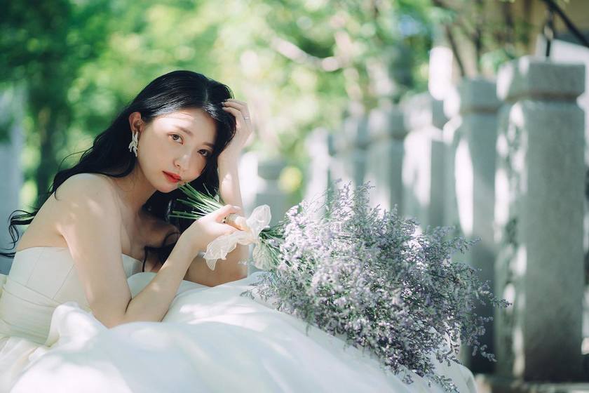 A Wedding Bouquet Special Featuring the Cute and Fluffy Starches that Will Naturally Turn into Dried Flowers♡にて紹介している画像